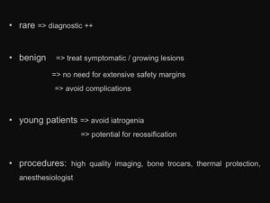 percutaneous ablation of benign bone tumors