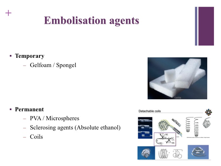 Vascular oncology emergencies managementHemorrhage in oncologic interventional radiology