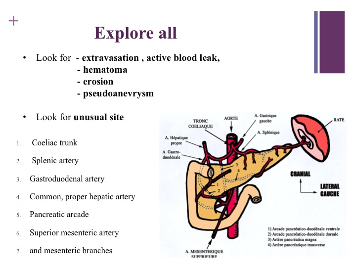 Vascular oncology emergencies managementHemorrhage in oncologic interventional radiology