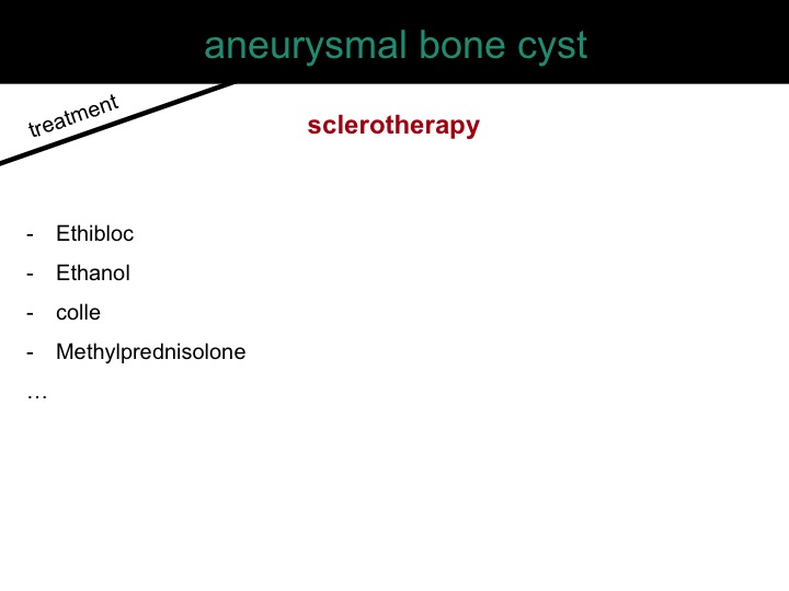 percutaneous ablation of benign bone tumors