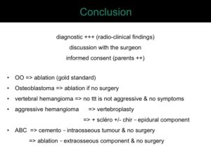 percutaneous ablation of benign bone tumors