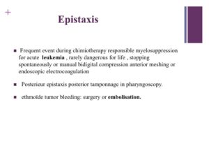 Vascular oncology emergencies managementHemorrhage in oncologic interventional radiology
