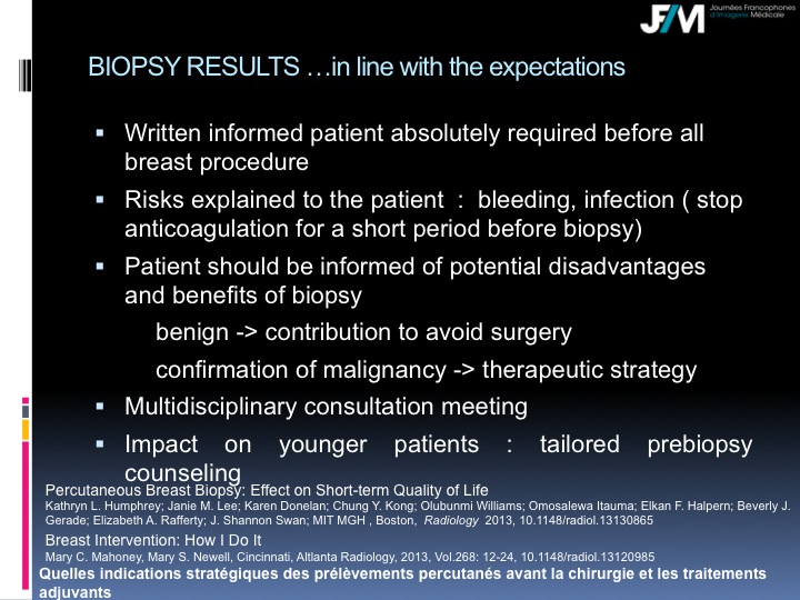 Breast Open Surgery without prior Biopsy : Still Available?