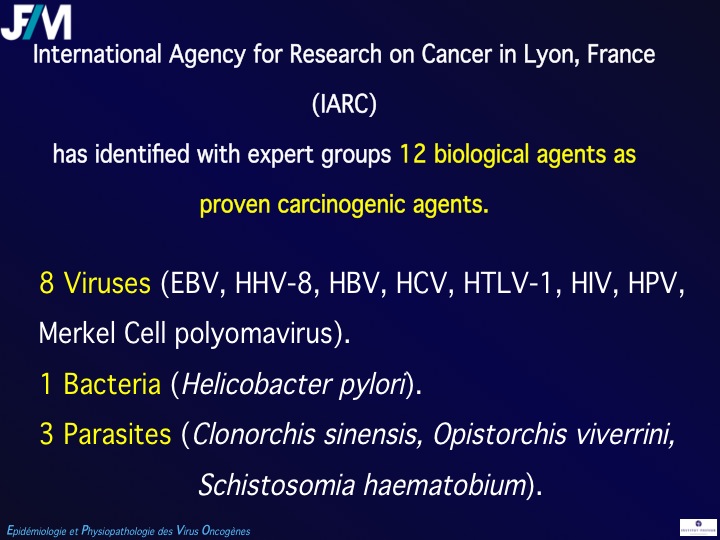 Infectious Agents and Cancers:Prevalence and Importance in Public Health in India.