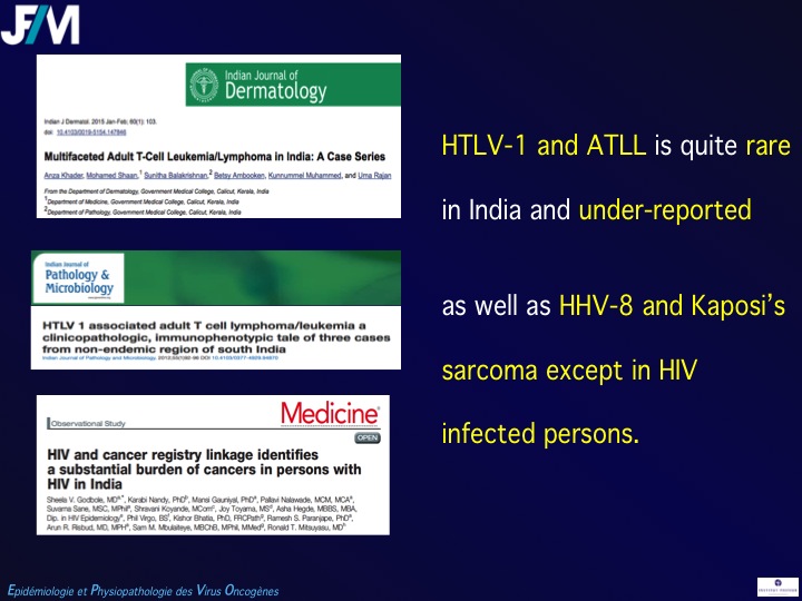 Infectious Agents and Cancers:Prevalence and Importance in Public Health in India.