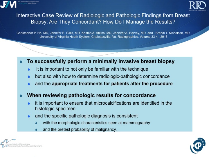 Percutaneous Breast lesion Ablation: When avoid Open Surgery?