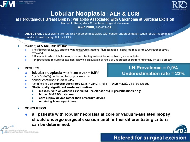 Percutaneous Breast lesion Ablation: When avoid Open Surgery?