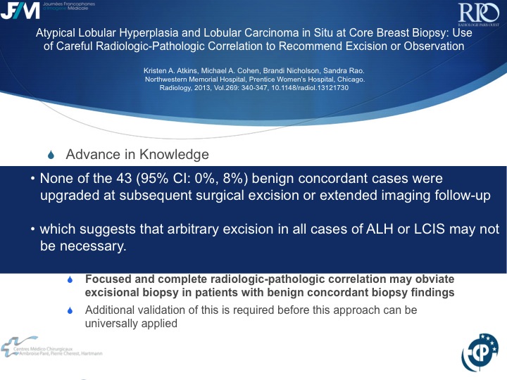 Percutaneous Breast lesion Ablation: When avoid Open Surgery?